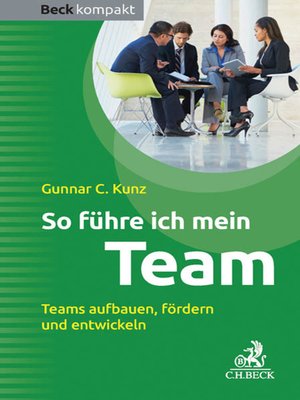 cover image of So führe ich mein Team